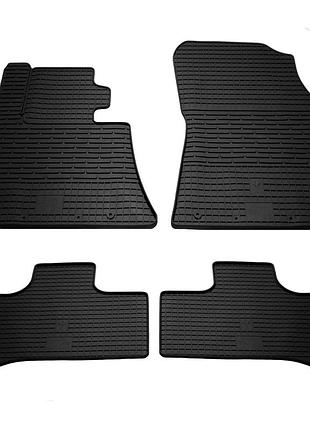 Резиновые коврики 4 шт stingray для bmw x5 e-53 1999-2006 салонные защитные ковры для авто уборки dm-11