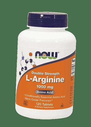 Аргинин, l-arginine 1000, now foods 120таб (27128006)