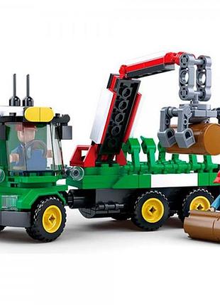 Конструктор "sluban" будтехніка 15,5см, фігурки, 209 деталей m38-b0778