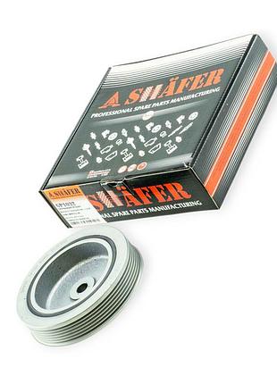 Шкив коленвала renault kangoo 00-, clio 00-05, laguna 98-01 1.9 dti (f9q) (shafer)