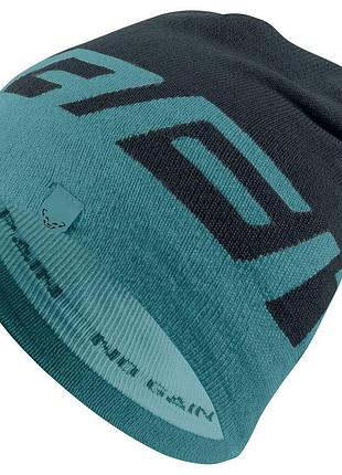 Шапка dynafit ft beanie чоловічий, весна/осінь, еластан, синій