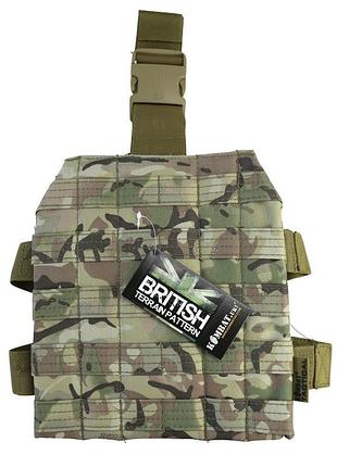 Платформа набедренная kombat uk molle drop leg platform с креплениями molle для подсумков