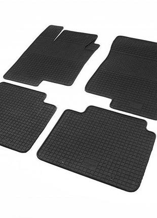 Килимки гумові polytep для kia optima 2010-2016 4 шт захисні килимки в салон для захисту від бруду ve-33