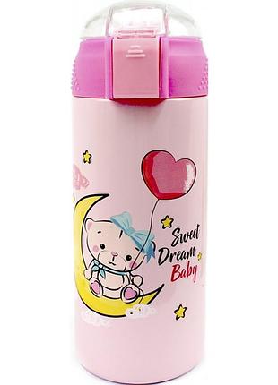 Термос-поїлка 0,35л дитячий, з трубочкою mt-2091-35