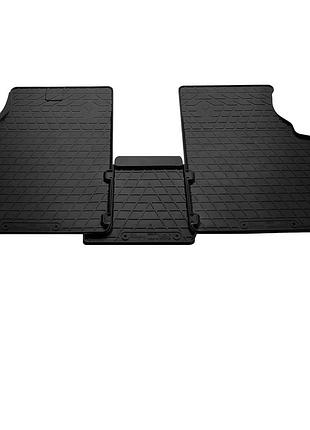 Гумові килимки stingray для mercedes vito w638 1996-2003 3 шт модельні килимки для салону захисту від бр ve-33