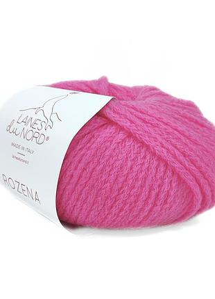 Пряжа rozena/розена, розовый 3204, laines du nord