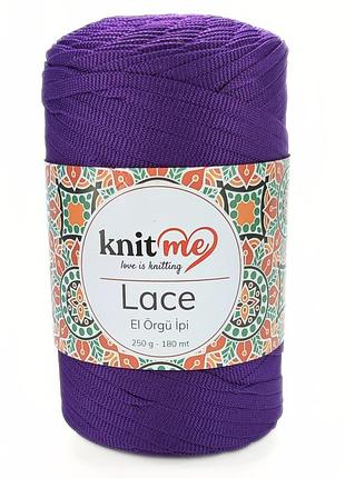 Пряжа lace/лейс, фіолетовий 637, knit me