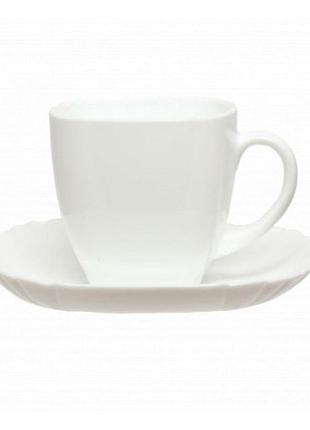 Сервіз чайний скло 12 предмета "luminarc.carine white" q0881/20874