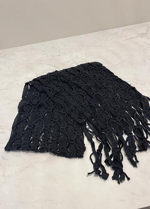 Шарф вʼязаний