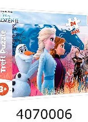 Пазли 24 ел. махі trefl "магія пригод"/ дісней крижане серце"