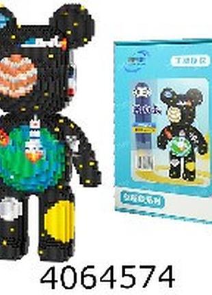 Конструктор "magic blocks" "bearbrick" "космос" 3031 дет. 40 см