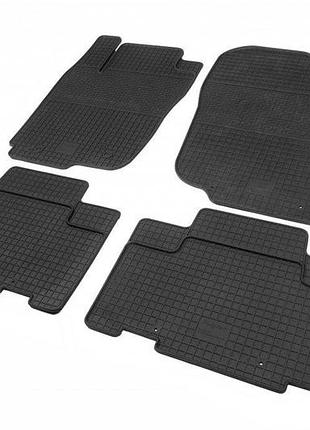 Гумові килимки polytep для toyota rav 4 2013-2018 4 шт захисні в салон для захисту від бруду dm-11