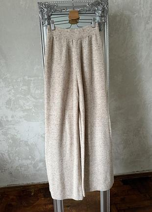 Трикотажные брюки широкие s-m