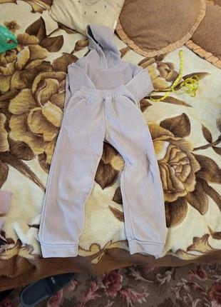 Велюровый костюм