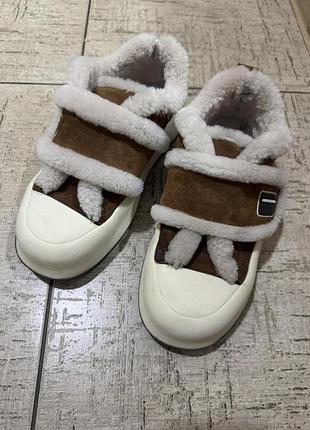 Кеды magza зима натуральный мех 40 размер б/у