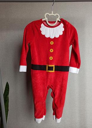 Велюровий сліп санти на 18-24 міс