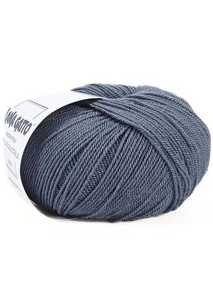 Пряжа perlata d`australia /перлата де австралия, серый 04036, lana gatto