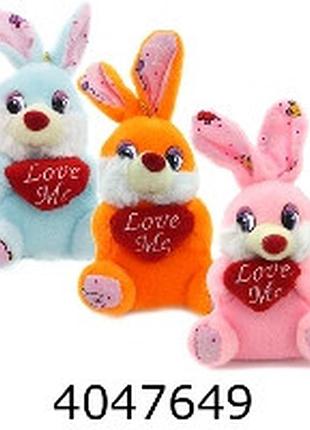 Зайчик м'яка іграшка