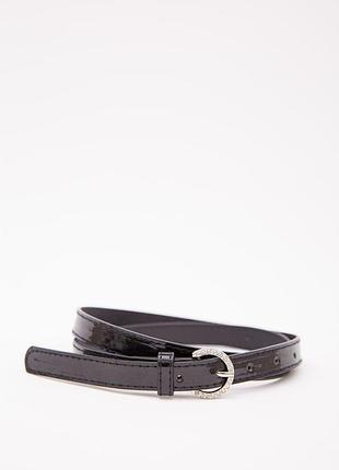 Женский ремень из эко-кожи, цвет черный, 196rl1010w28