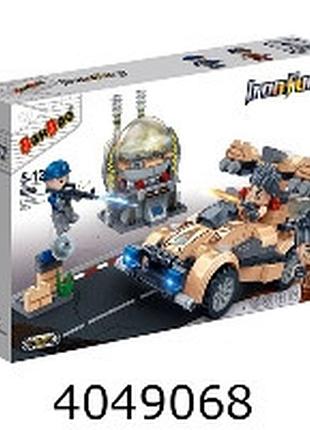 Конструктор banbao армія. 2 в 1. зенітна установка 255 ел