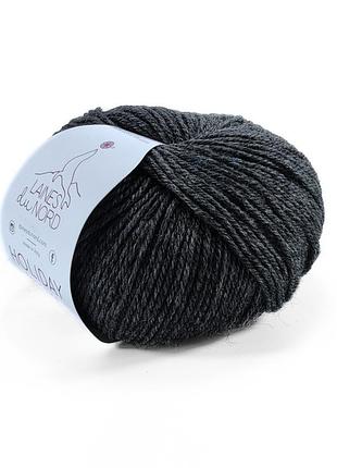 Пряжа holiday/холидей, темно-серый 39, laines du nord