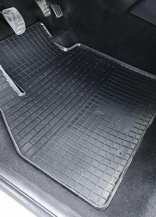 Килимки гумові stingray 2 шт premium для renault kangoo 2008-2020 захисні килими для салону авто dm-11