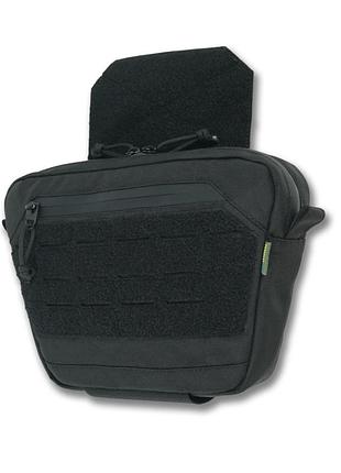 Сумка-напашник xl kiborg gu з nir-просоченням (чорна)