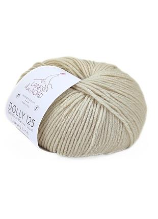 Пряжа dolly 125/долли 125, ракушка 402, laines du nord