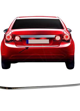 Накладка на кромку багажника нержавеющая сталь для chevrolet cruze 2009-2015 хромированная защита от цар dm-11