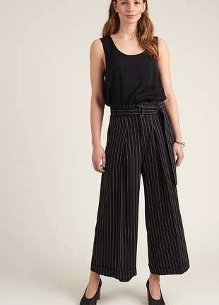 Дизайнерские брюки премиум класса от lin edition limit (р.l, длина 7/8)