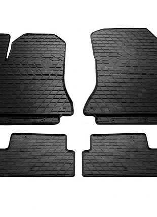 Резиновые коврики stingray для infiniti q30 2015-2024 4 шт защитные ковры в салон авто ve-33