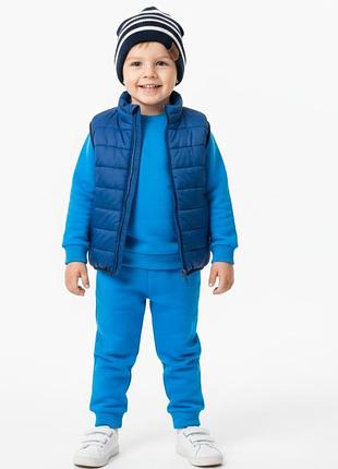 Теплая двойная детская шапка бини h&amp;m