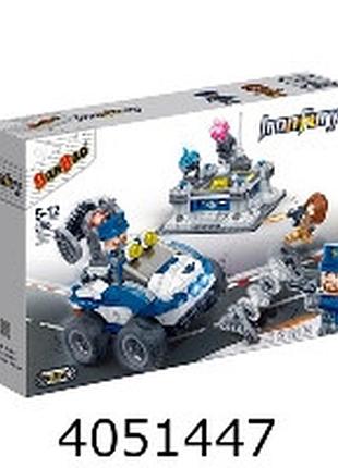 Конструктор banbao армія. 2 в 1. оборона турель 318 ел