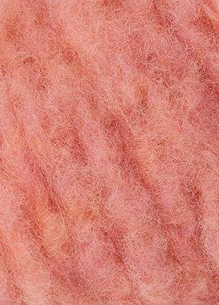 Пряжа piuma cashmere/пиума кашемир, лососевый 7, laines du nord