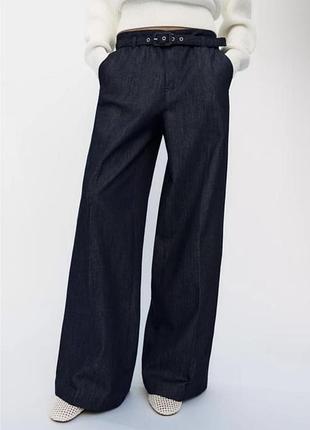 Джинсы zara wide leg