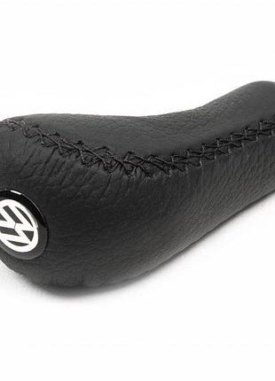 Ручка кпп натуральная кожа для volkswagen golf 3 тюнинг ручка переключения передач для авто dm-11