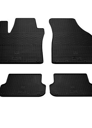 Резиновые коврики stingray для audi a4 b6 2000-2004 4шт автомобильные подложки для защиты салона dm-11