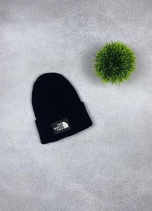 Шапка the north face чорна one size