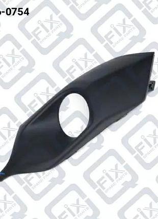 Рамка противотуманной фары левая, q376-0754