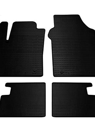 Резиновые коврики stingray premium для fiat 500 500l 4 шт автомобильные в салон защита от грязи dm-11