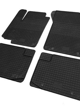 Гумові килимки 4 шт polytep для fiat sedici 2006- килимки в салон захист від бруду та вологи dm-11