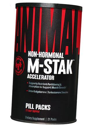 Бустер тестостерона, animal m-stak, universal nutrition 21пак (08086006)