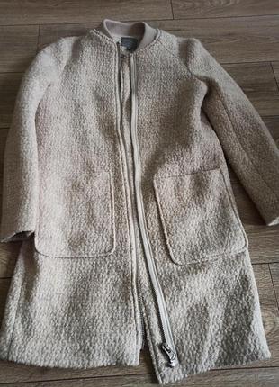 Шерстчне пальто next 36 размер