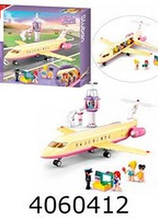 Конструктор для дівчат sluban літак 384дет в коробці (12)