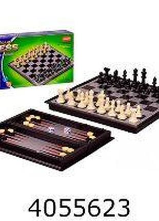 Шахи 3 в 1 в коробці 24,1*12,2*4см (36/72)
