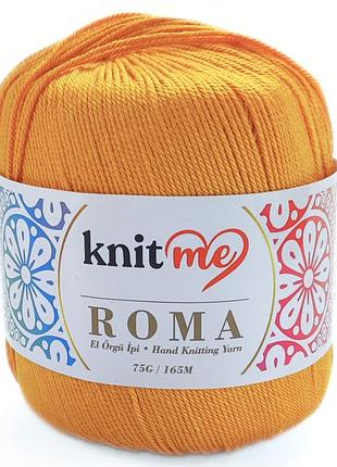 Пряжа roma/рома, подсолнух kr1315, knit me