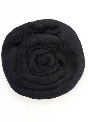Пряжа kece felting wool/кесе фелтинг вул,черный 70968, etrofil