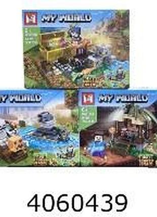 Конструктор minecraft 77-94 дет. мікс 4 в коробці (8)