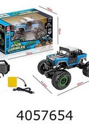 Машина радіо акум в коробці джип 2 кольори 20*14*12см (18/36)