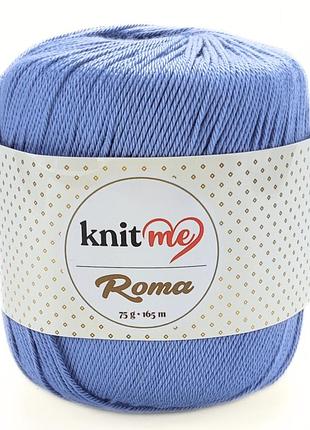 Пряжа roma/рома, джинс km534, knit me